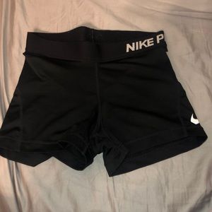 nike black spandex